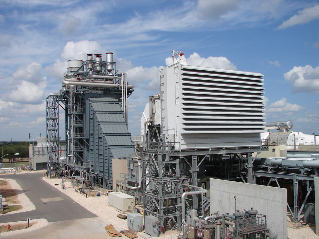 External photo of a Combined Cycle Power Plant